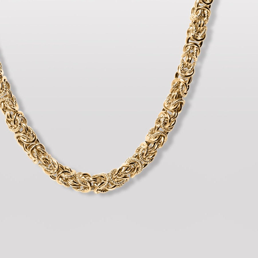 Men's 26" Byzantine Classic in 22k Gold 5.6mm