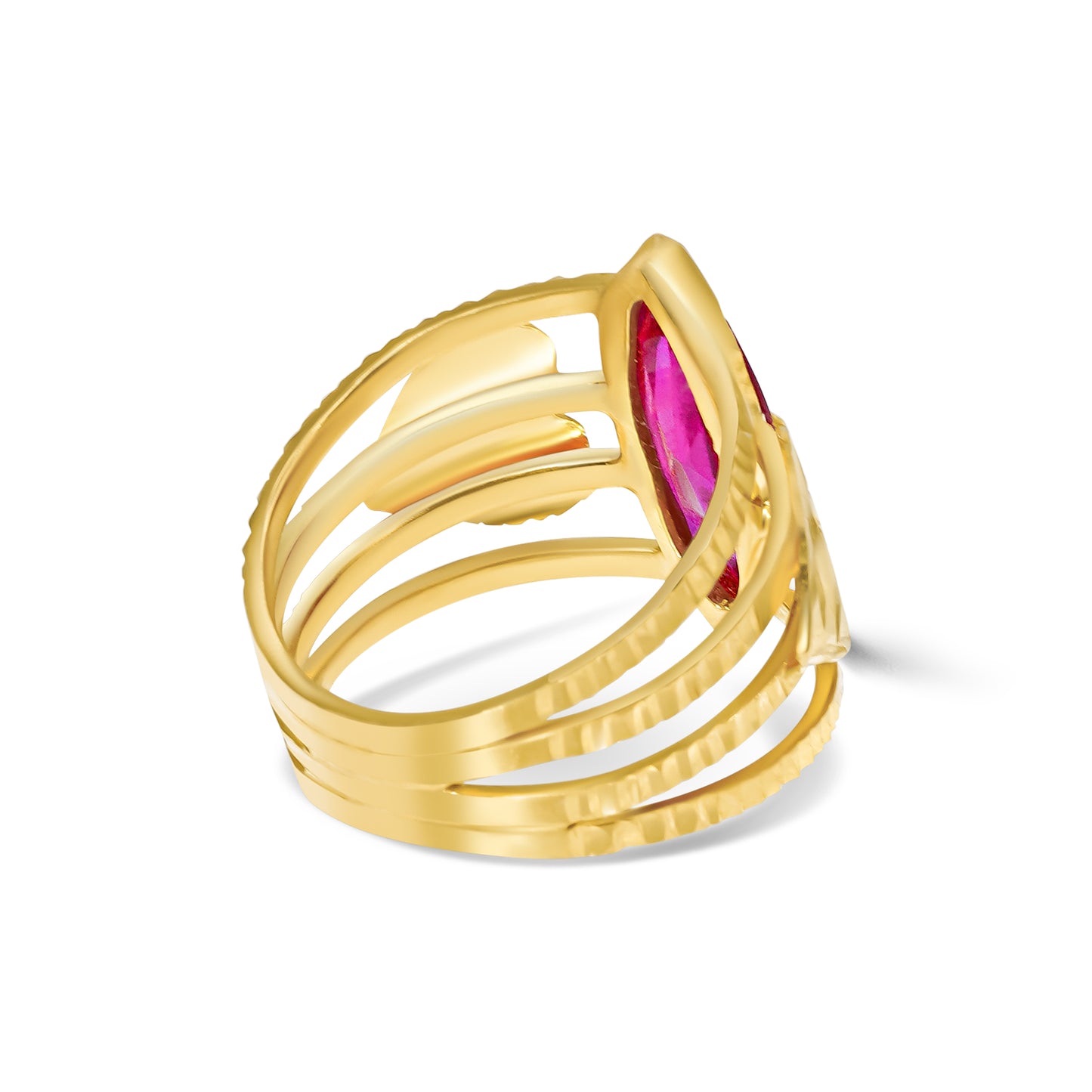 Santi in Love Gold Ring in 22k Gold
