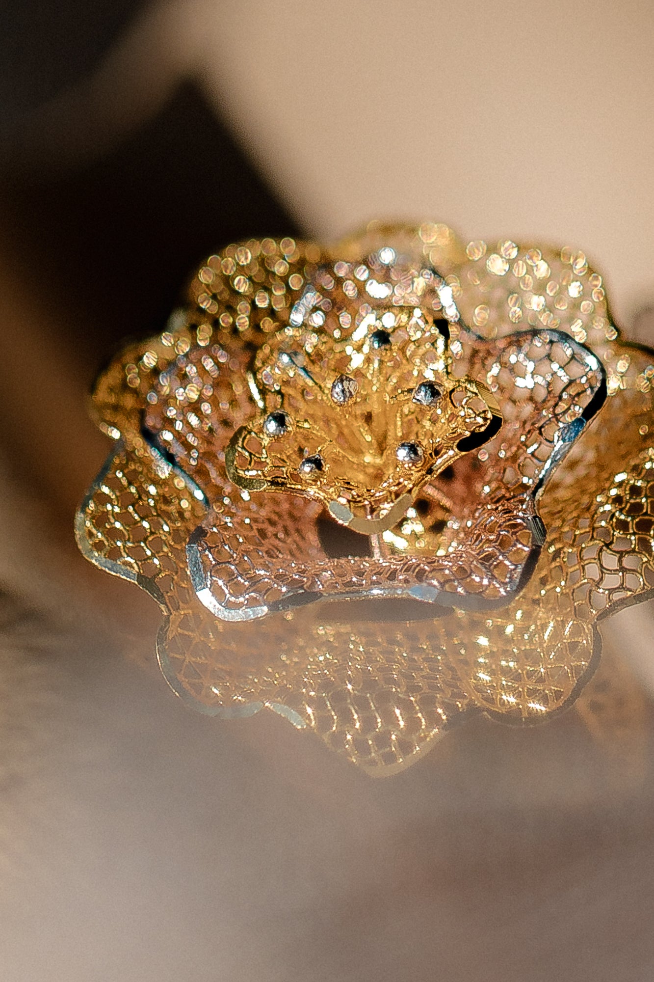 Ravya Rose Cocktail Ring