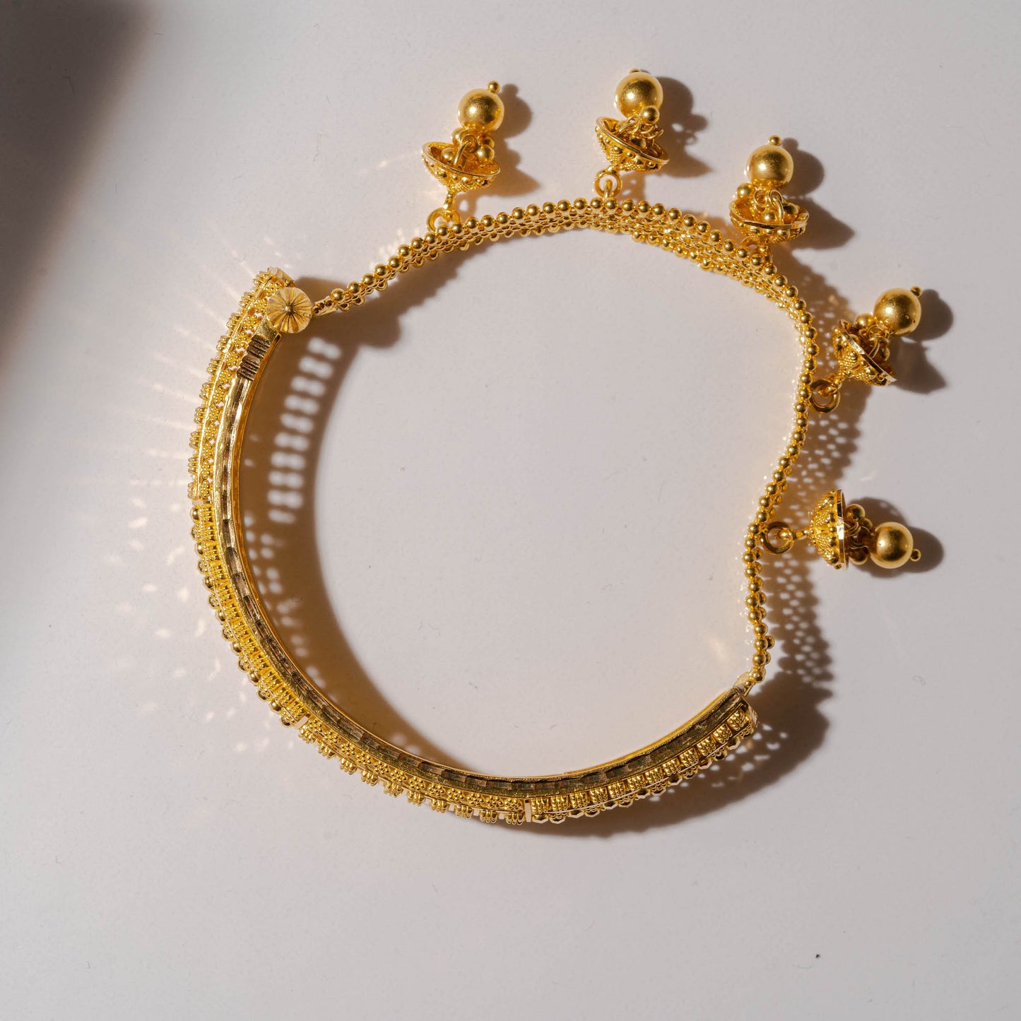 Sahar Sway Pair of Kadas in 22k Gold