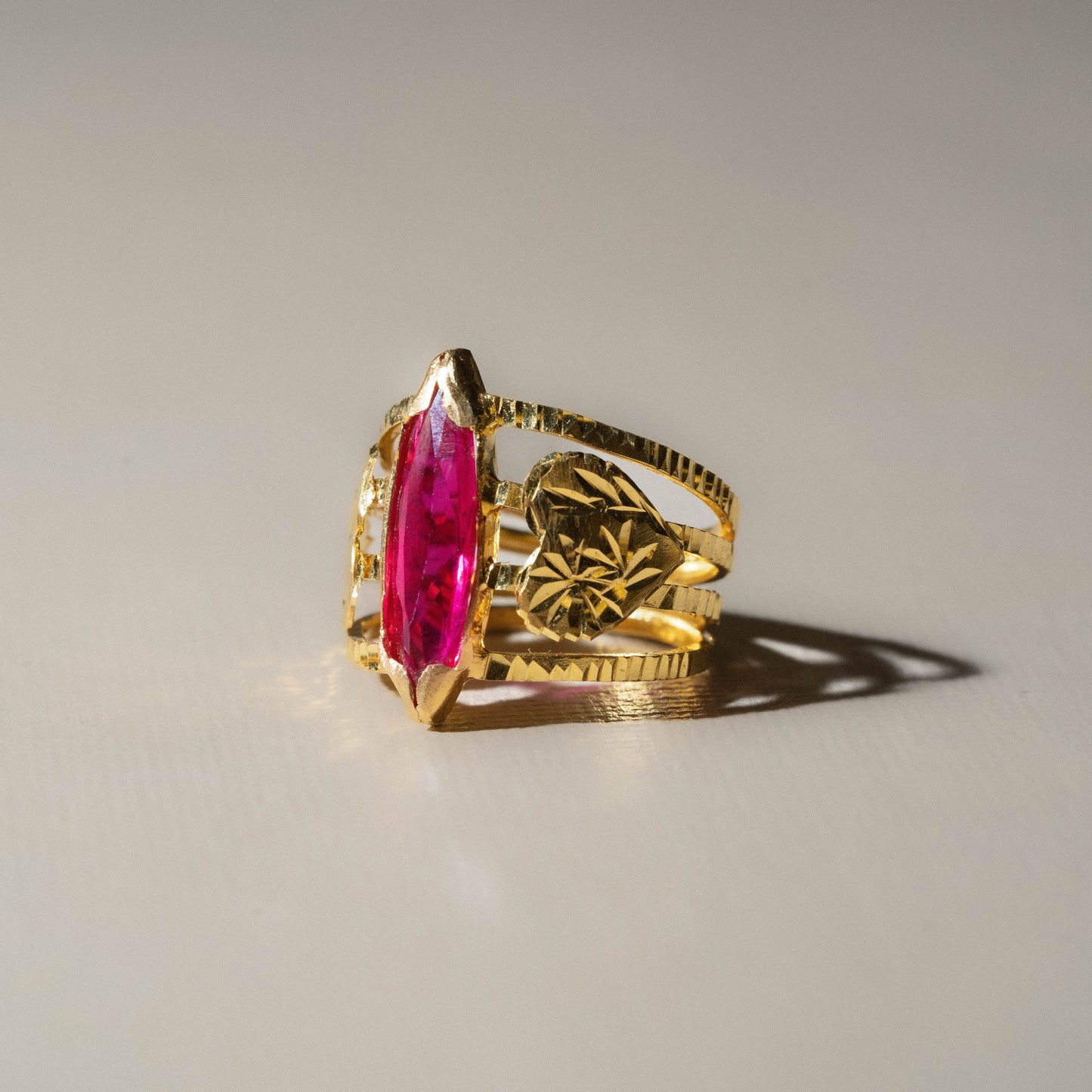 Santi in Love Gold Ring in 22k Gold
