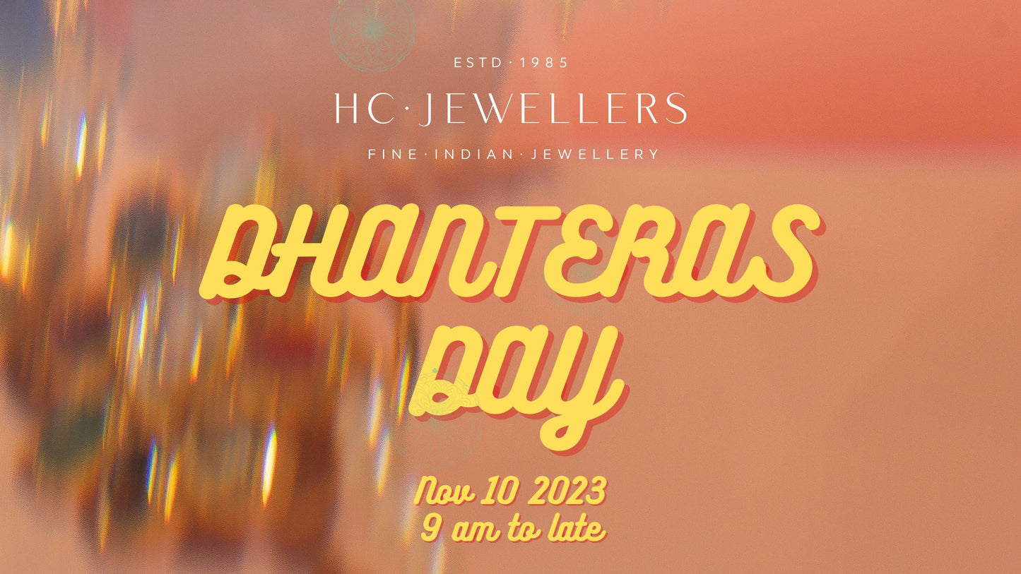 Enter our Giveaway and Celebrate Dhanteras with HC Jewellers on November 10th!