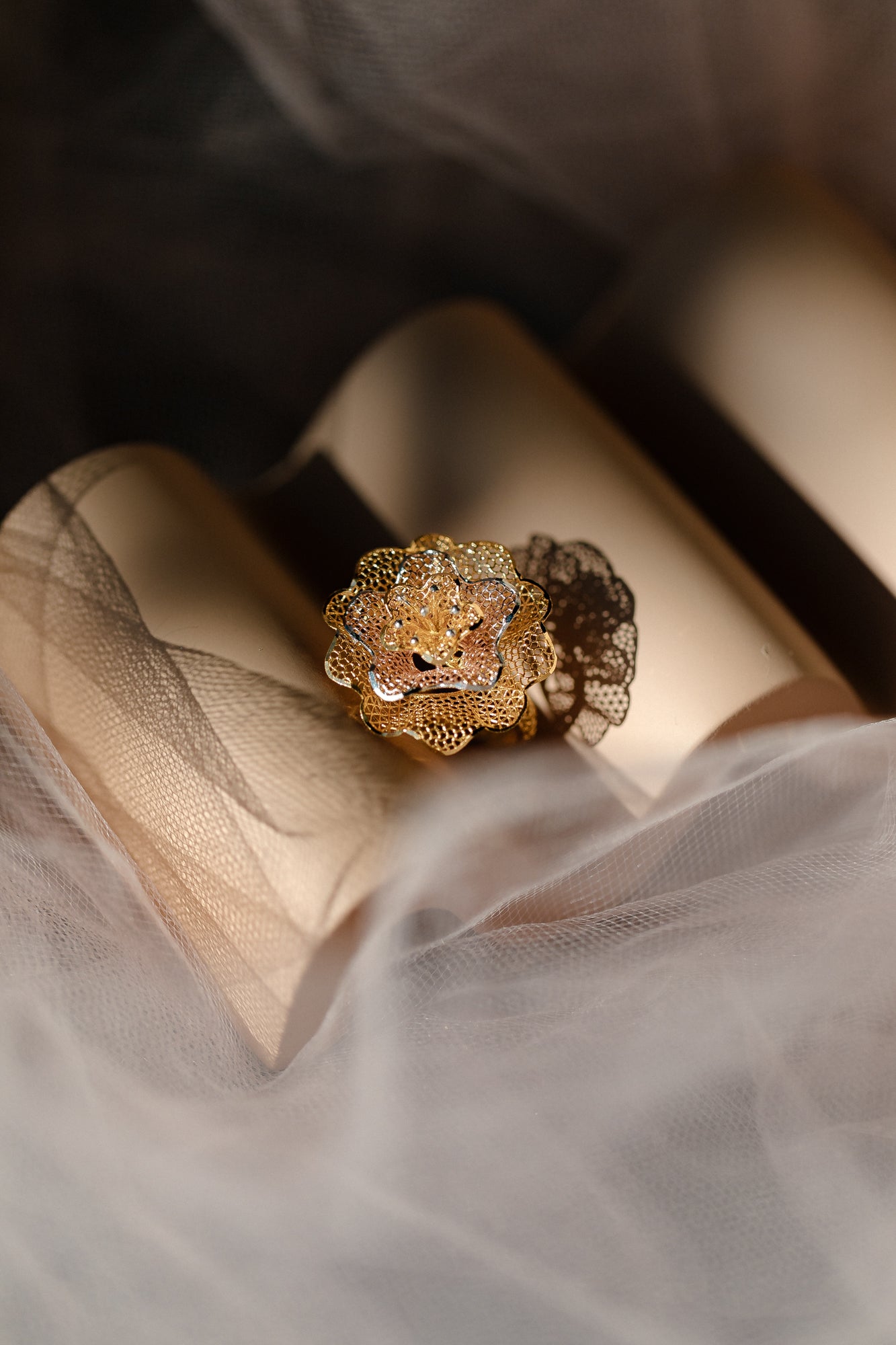 
                  
                    Ravya Rose Cocktail Ring
                  
                