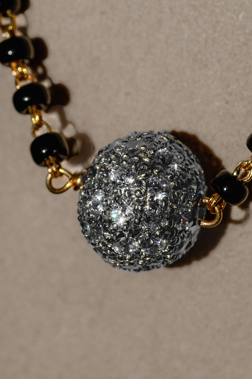 Spiritual Beads Cross Station Bracelet with 18K Yellow Gold, 4mm | David  Yurman